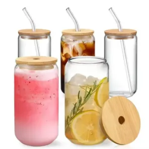Round juice glasses