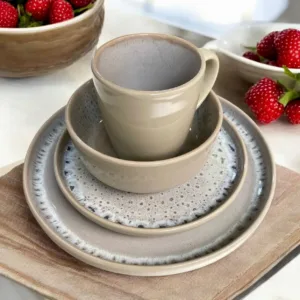 24pc heavy ceramic dinner sets
