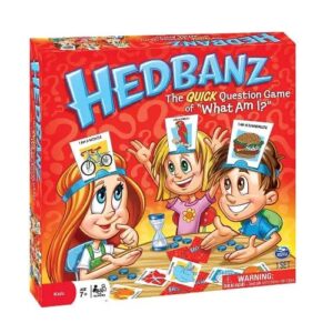Hedbanz- Mega Fun, Family-Friendly